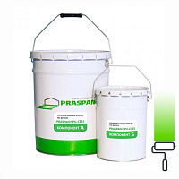 Полиуретановая краска по бетону  «PRASPAN® PU-C102» зеленая